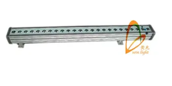 

Free Shipping ( 6 pcs / lot ) 24*3W Waterproof LED Stage Lighting High Power LED Wall Washer Light