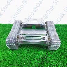 TR300-MT Танк шасси автомобиля, сплав рама металлическое колесо и металлические дорожки, для образования робота, DIY Платформа, модель бака, учебный проект