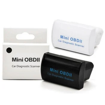 

MINI OBD ii ELM327 Bluetooth Latest V2.1 OBD 2 / OBD2 Wireless Car Diagnostic Scanner ON Android , Free Shipping