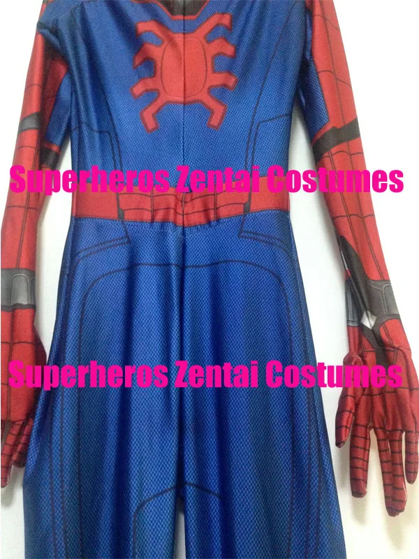 Костюм для косплея Человека паука 2017|cosplay costume|spandex suitspiderman 3d print costume |