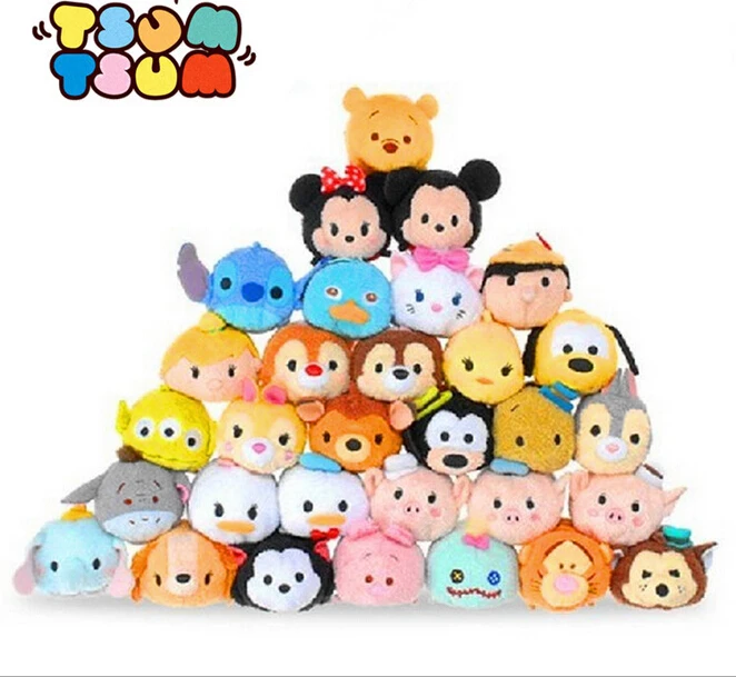 9 cm Tsum Tsum Mini Jouets En Peluche Poupée Écran Cleaner