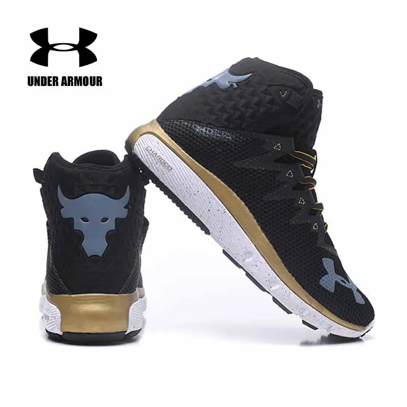 

Under Armour Men Project Rock Delta Training Shoes Charged Cushion Athletic Sneakers Zapatillas Hombre Deportiva High Quality