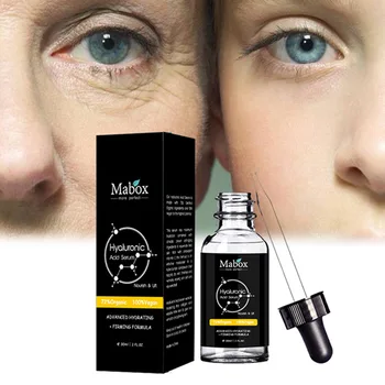 

New Facial hyaluronic acid anti-aging reduce wrinkles moisturizing whitening essence fine Essential Oils Facial Care Tools