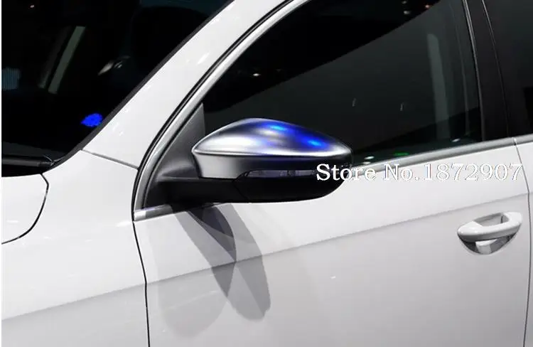 1:1 замена углеродного волокна зеркало заднего вида покрытие автомобиля Стайлинг для Volkswagen Passat Scirocco 2009