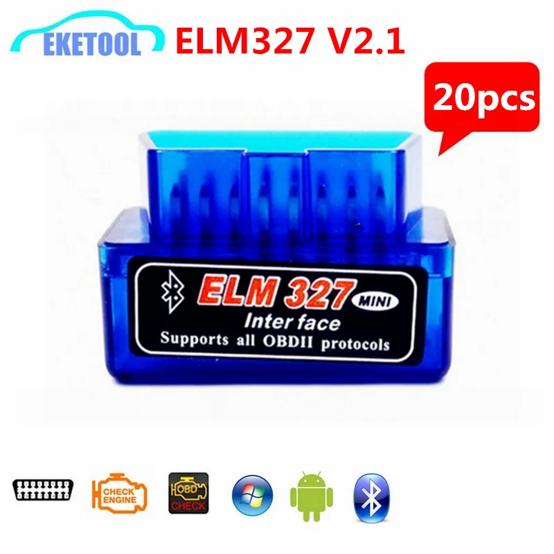 Prix pour 20 pcs/Lot Auto OBD Lecteur de Code ELM327 Bluetooth V2.1 Sans Fil Fonctionne sur Android Toruqe OBDII Professionnel Diagnosic Outil ELM 327 Prix pour 20 pcs/Lot Auto OBD Lecteur de Code ELM327 Bluetooth V2.1 Sans Fil Fonctionne sur Android Toruqe OBDII Professionnel Diagnosic Outil ELM 327
