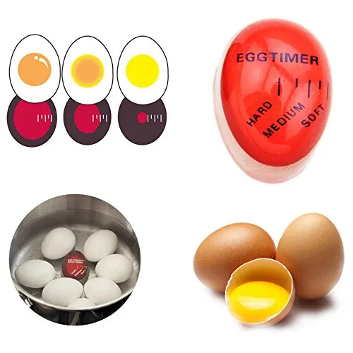 

1pc Egg Perfect Color Changing Timer Yummy Soft Hard Boiled Eggs Cooking Dia