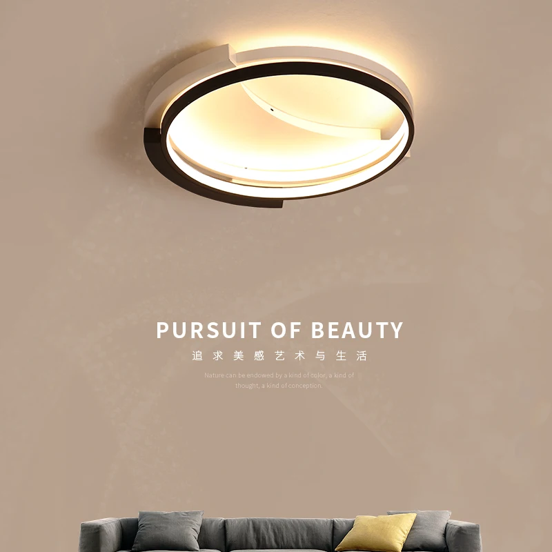 

LICAN Lustre Modern LED Chandelier for Living room Bedroom Avize Dimming LED white Black Ceiling Chandelier for home Bedroom