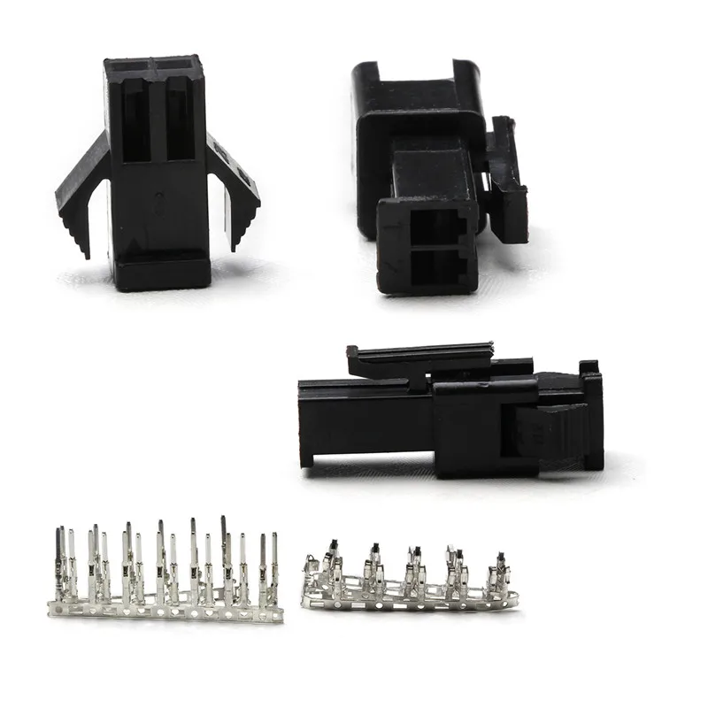 Buy 60PCS 2Pin Wire Connectors Housing Male/Female