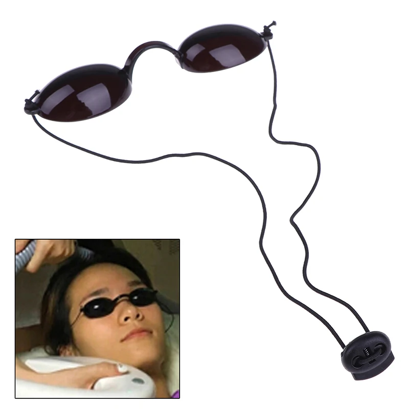1PCS Safety Goggles Eyepatch Laser Light Protective Semi-shading Laser Safety Glasses Goggles Beauty