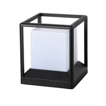 Непромокаемые СВЕТОДИОДНЫЙ сад фонари/Литье Алюминий Корпус/Сменные лампы с Стандартный E27 разъем