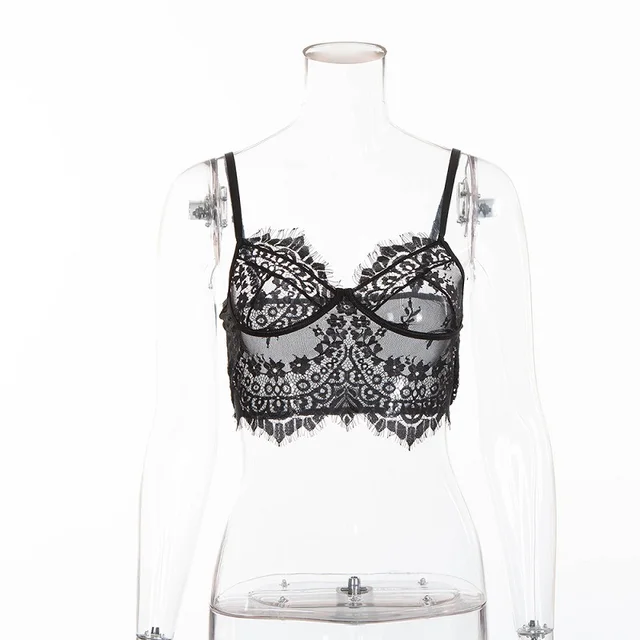 white festival bralette