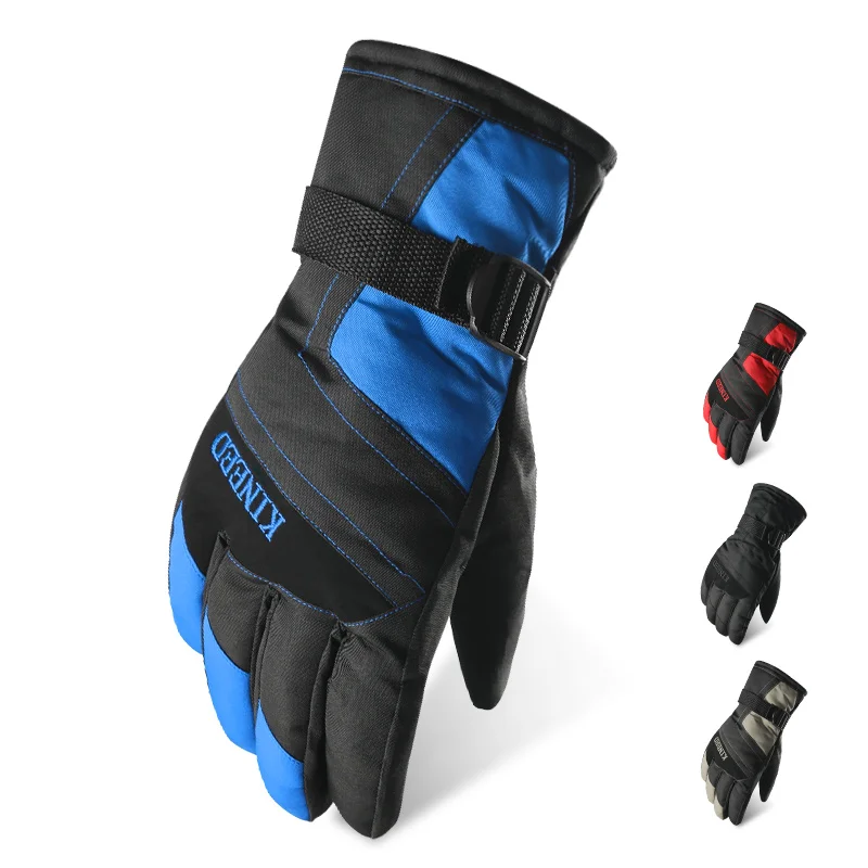 Winter Warm Windproof Waterproof Anti-slip Thermal Touch Screen Bike Ski Gloves