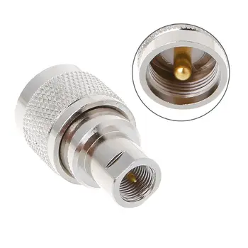 

FME Male To UHF Male RF Connector High Frequency Coaxial Converter Adapter