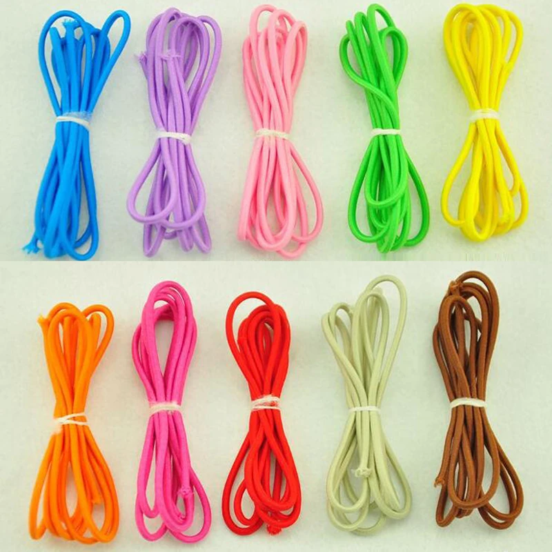 

2.5mm color high-elastic high-quality round elastic band / round elastic rope / rubber band elastic line / sewing accessories