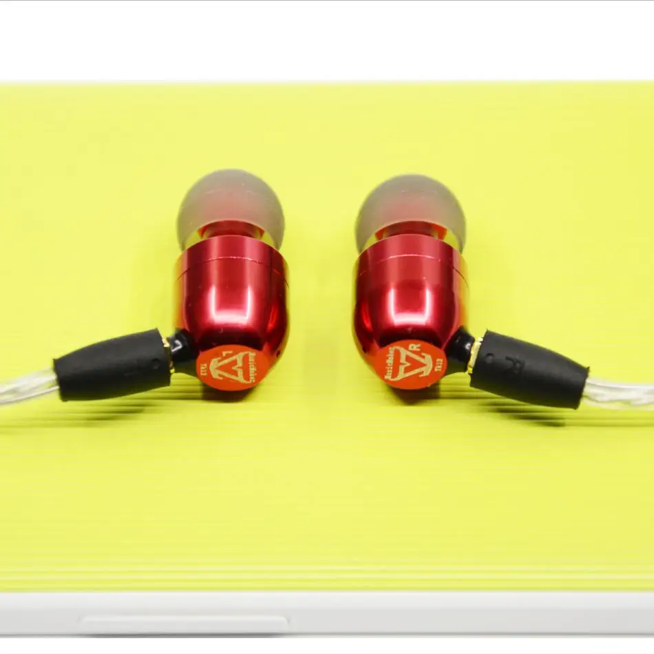 Горячие MusicMaker TONEKING TK12/TK12S 1DD+ 2BA Hybrid 3 шт наушники HIFI Fever In Ear наушники как K3003 MMCX дополнительная гарнитура - Цвет: Red with MMCX