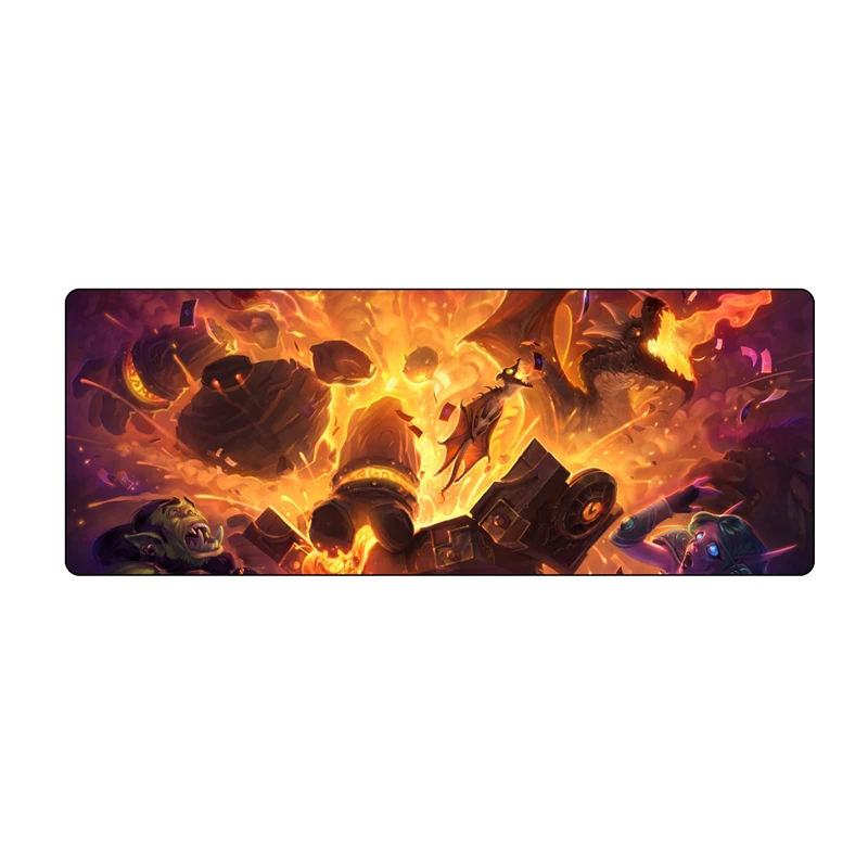 800x30 мм большой игровой коврик для мыши Hearthstone: Heroes of Warcraft телефон компьютерная игра Hearthstone коврик для мыши Настольный коврик