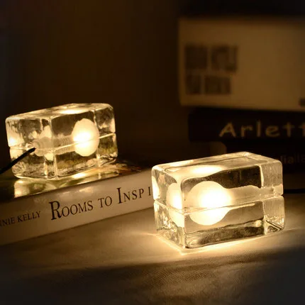 

Fashion Art Contracted Decor G9 AC 110/220V 40-60W Led Bulb Ice Cube Pendant Light for Living Room Dining Room Bar Novel Fixture