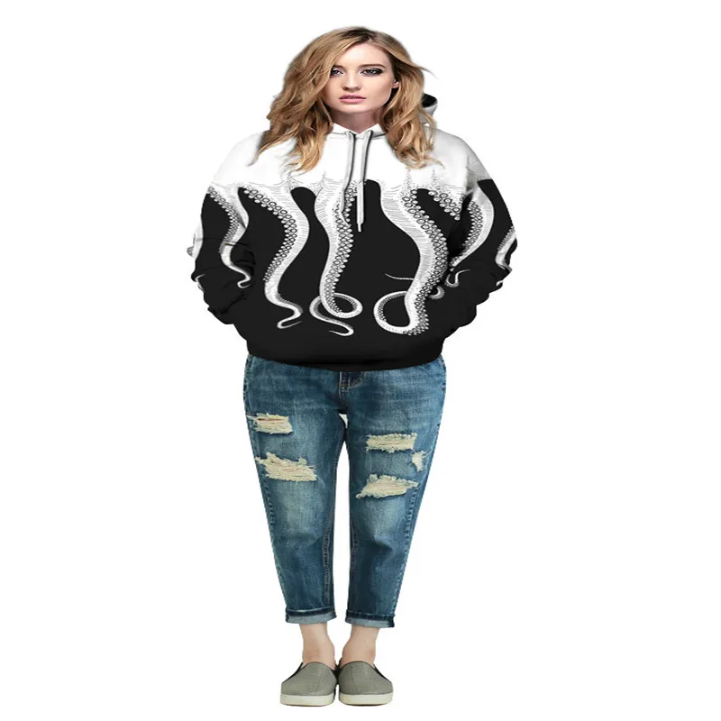 octopus sweatshirt women