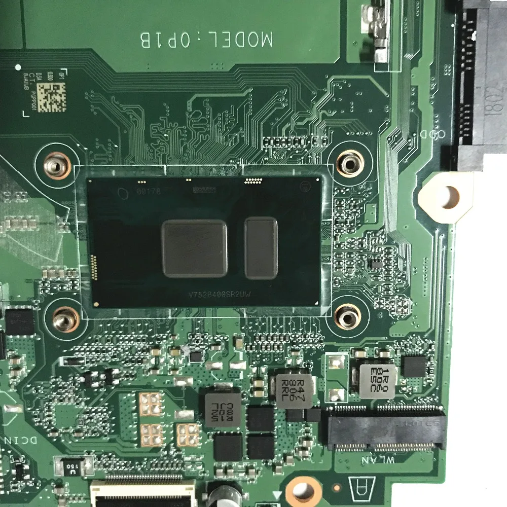 Материнская плата для ноутбука hp 14-BS 240 G6 с процессором SR2UW i3-6006U DDR4 da01bmb6d0 полностью протестирована