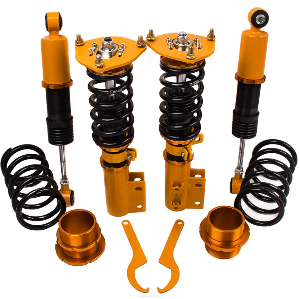 

Coilover Suspension Shock Kit For Hyundai Veloster 12-15 1.6L Adjustable Height Coil Spring Struts