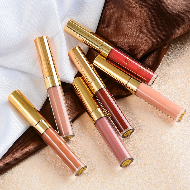 BEAUTY GLAZED 6 Colors Liquid Lipstick Lip Gloss ...