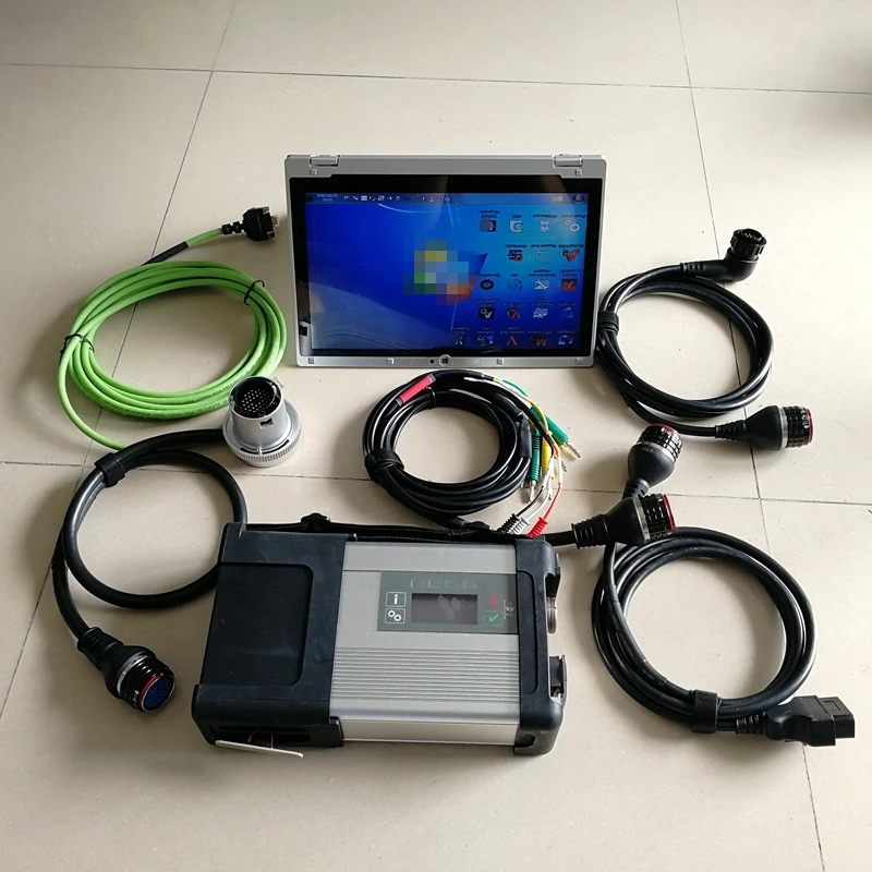 MB Star C5 SD Connect с V12/2020 программным обеспечением X Vediamo в 480 ГБ SSD используется ноутбук