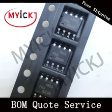 10 шт. FDS8896 микросхема MOSFET N-CH 30 V 15A 8soic