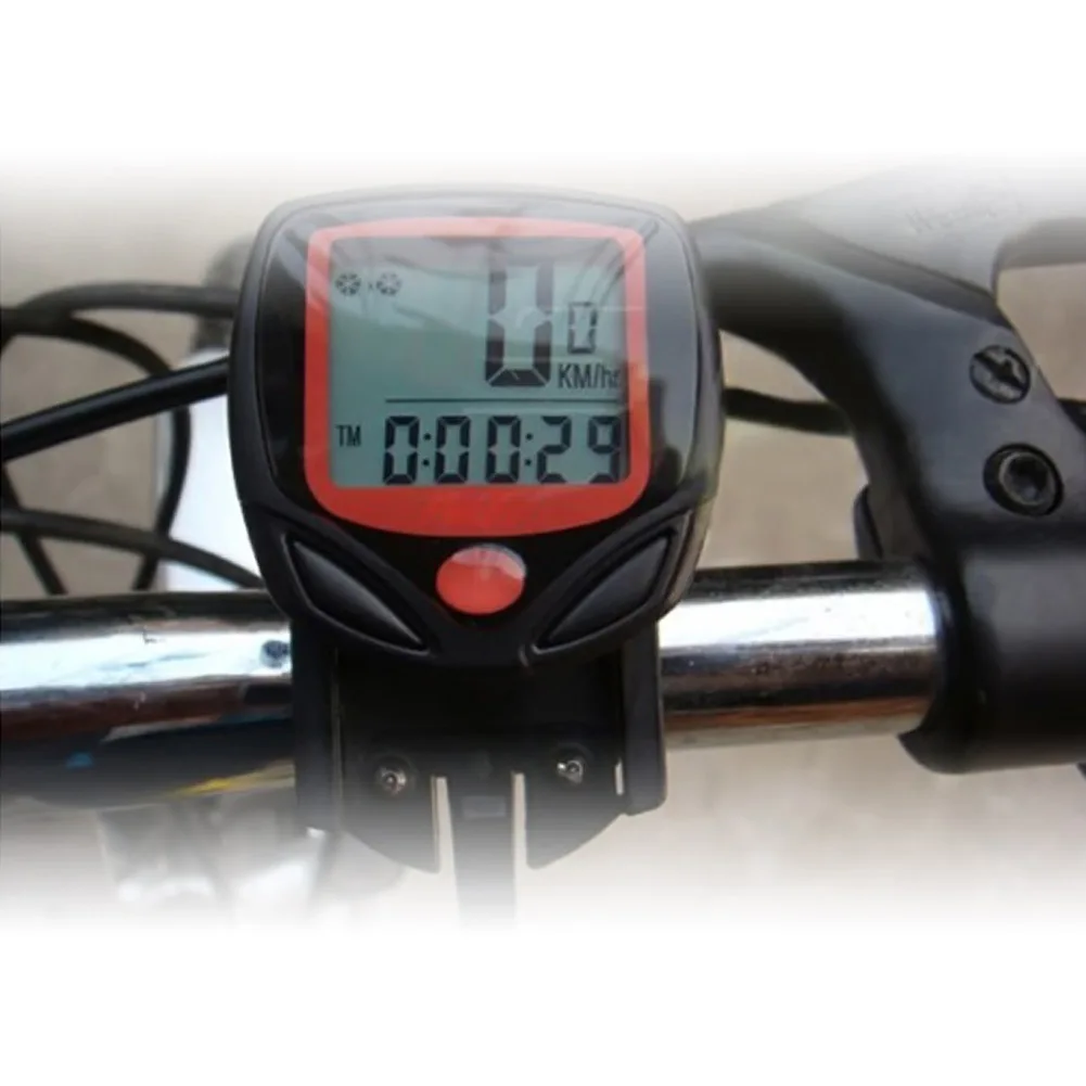 

Sunding 14 Functions Digital Bicycle Computer Rain Resistant LED Bike Speedometer Odometer Durability Velocimetro Bicicleta