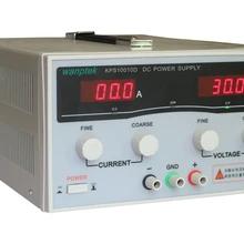 KPS10010D Высокоточный высокомощный регулируемый светодиодный двойной дисплей Импульсный источник питания постоянного тока 220 В ЕС 100 в/10А