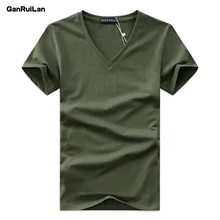 Футболка, простой креативный дизайн, одноцветные хлопковые футболки для мужчин, Новое поступление, Стильная мужская футболка с коротким рукавом размера плюс