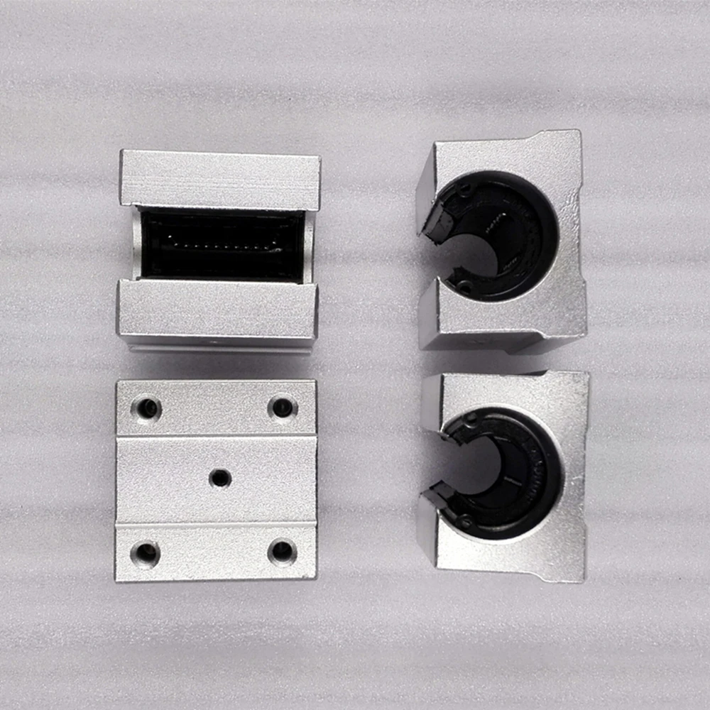 

4pcs SBR25UU Open Style Linear Bearing Slide Block 25mm Linear Block Bearing for CNC Router linear slide