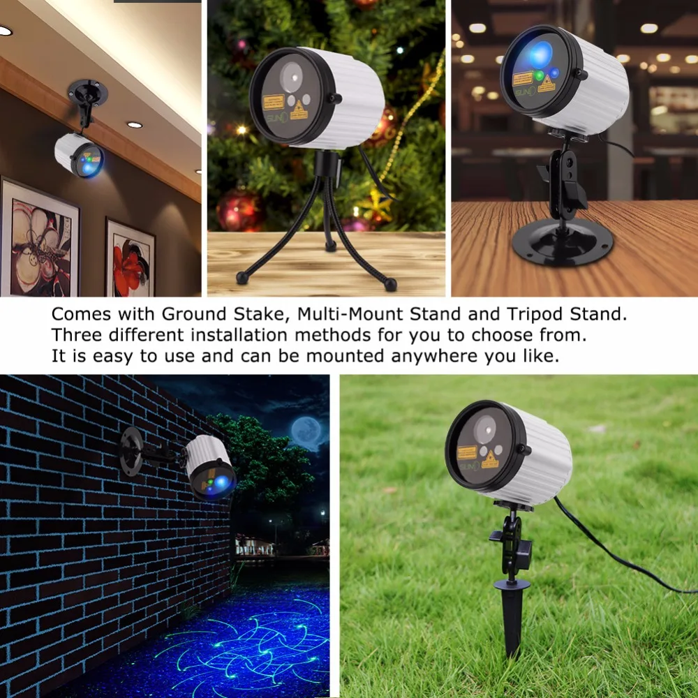 4 SUNY Outdoor Laser Projector