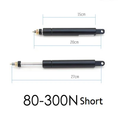 60-550N сиденье спинки стула газовый пневматический цилиндр Замена откидывающийся ударный ход части офисного стула клапан вниз механизм - Цвет: 80-300N Short