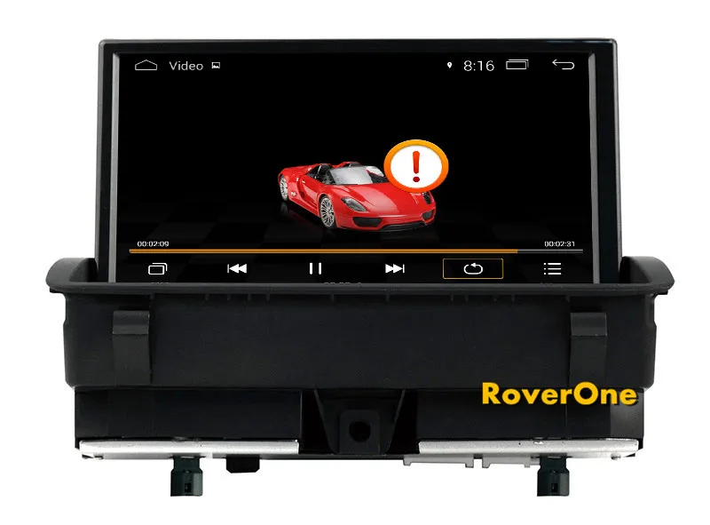 RoverOne Android 4,4 Автомобильная Мультимедийная система для Audi Q3 Авто Радио Стерео DVD gps навигация медиаплеер Bluetooth PhoneLink