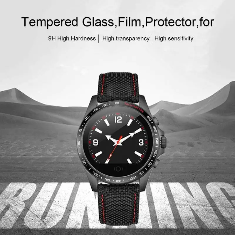ALLOYSEED 2 шт 9H твердость против царапин защитная пленка из закаленного стекла для huawei Watch GT аксессуары