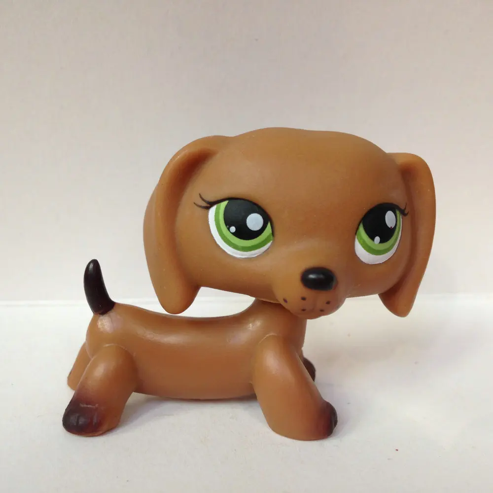

LITTLEST PET Animals Collection Figure Girl Dachshund Dog DWA362