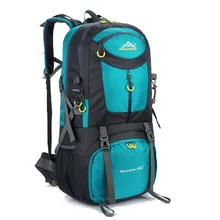 ФОТО SupWeknd 60L Waterproof Hiking Backpack Trekking Travel Backpack  Men Women Sport Bag Outdoor Climbing Bag 7 Colors