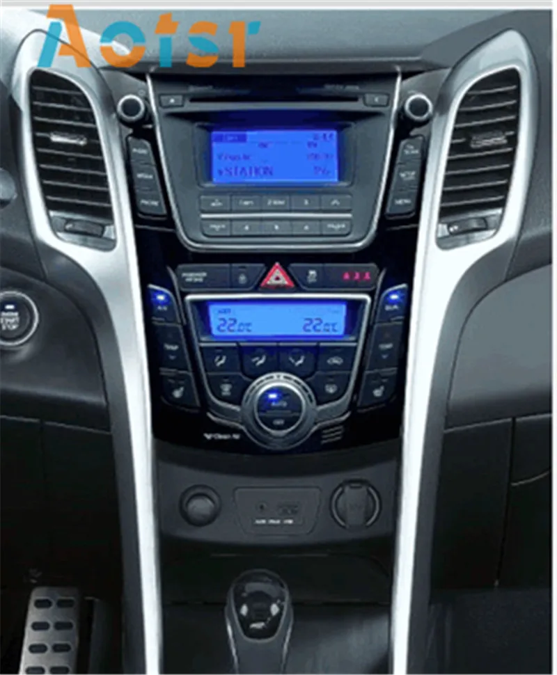Best IPS Screen Android 8.1 Car Radio GPS stereo For Hyundai I30 Elantra GT 2012 2013 2014 2015 2016 Car DVD Player Head unit 8 Core 5