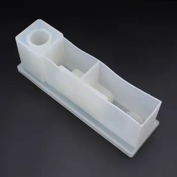 

Silicone Mold Pen Container Holder Stationery Molds Handmade DIY Jewelry Making Tools Epoxy Resin Mirror Cake Home Decoration