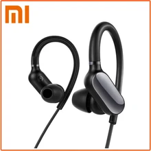 Оригинальная Спортивная bluetooth-гарнитура Xiaomi, беспроводные Bluetooth наушники 4,1, IPX4, водонепроницаемые наушники с микрофоном