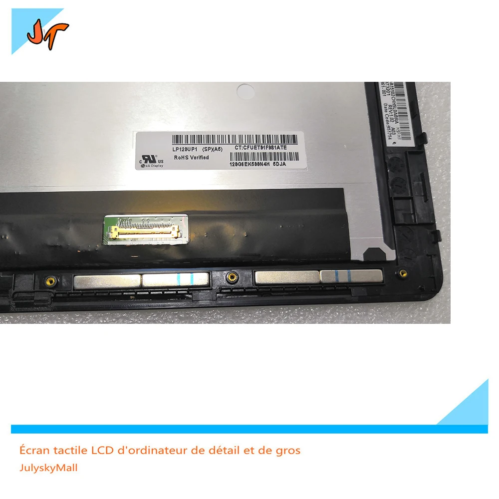 

LP120UP1 SPA5 12-inch original touch display break screen for HP Elite x2 1012 G1 LCD glass digitizer component LP120UP1-SP A2