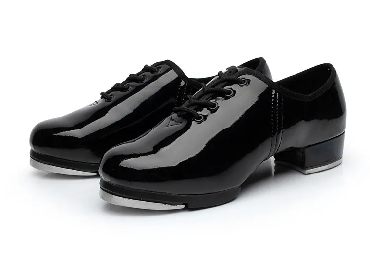 Новые брендовые классические туфли из искусственной кожи для мужчин и женщин, обувь для танцев на шнуровке, джазовая обувь, размер EU34-EU45