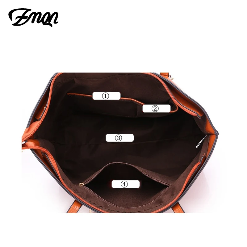  ZMQN Luxury Handbags Women Bags Designer Leather Handbag Shoulder Bags For Women 2019 Brand Ladies  - 32890436210