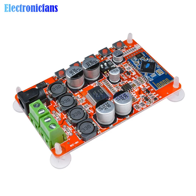 Беспроводной Bluetooth 4 0 аудио приемник TDA7492P 50 Вт + Цифровой усилитель плата модуль 2 1