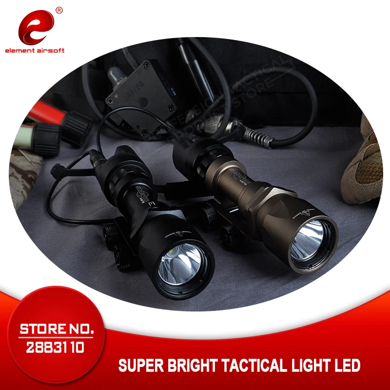 Фонарь для охоты Element Airsoft фонарь разведчик тактический EX108 M951|element m951|element flashlightsf