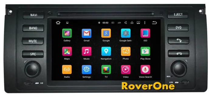 Top For BMW E38 E39 E53 M5 For Range Rover X5 Android 7.1 Autoradio Car Radio Stereo DVD GPS Navigation Central Multimedia HeadUnit 6