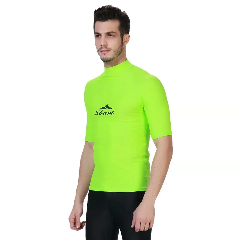 Плавающий гидрокостюм SBART 4XL из лайкры для дайвинга мужской топ с коротким