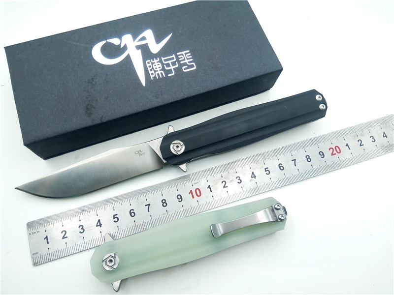 

CH CH3505 Folding Pocket Knife D2 Blade G10 Handle Camping Hunting Knife EDC Outdoor Hand Tool knives