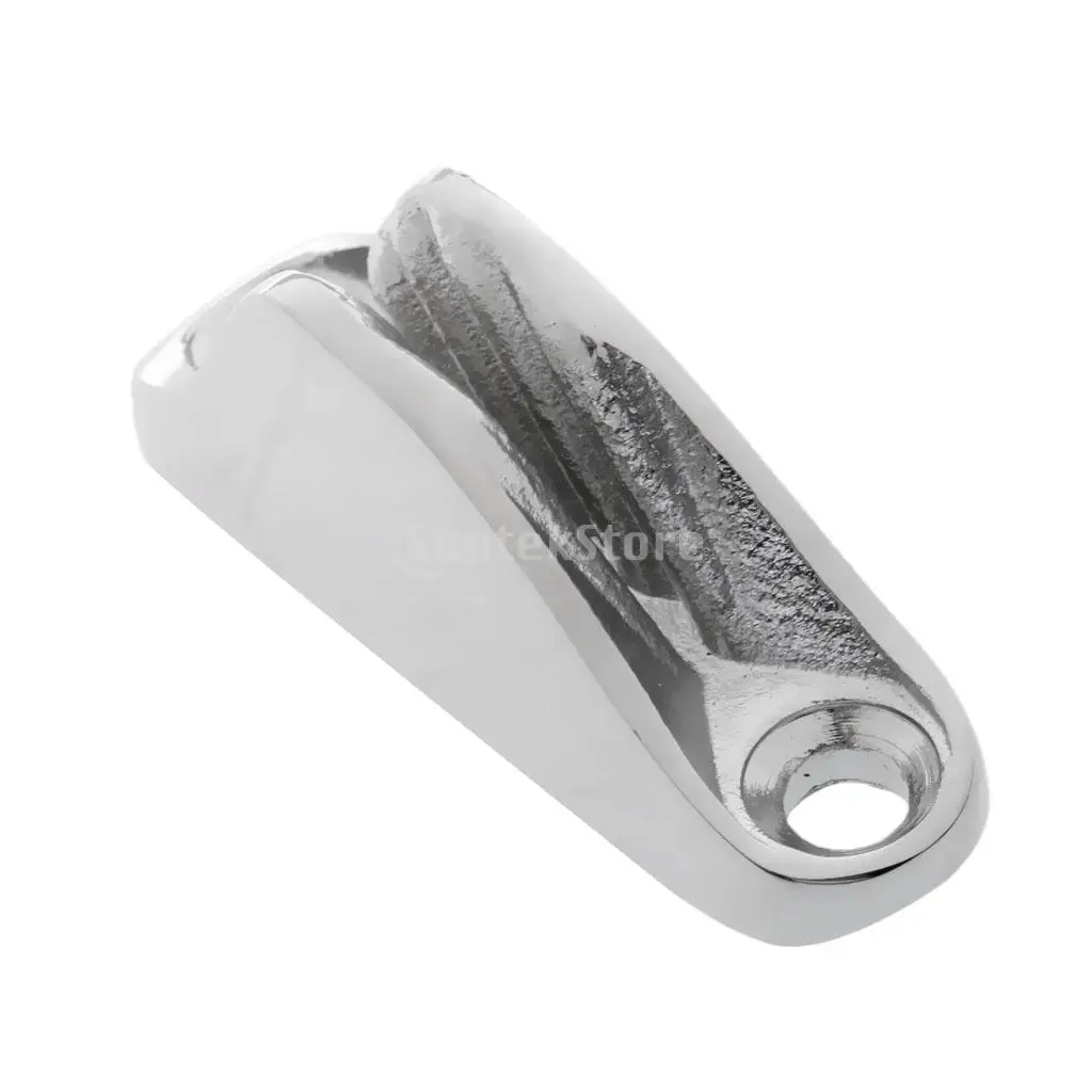 Mini Boat Sailing Rope Clam Cleat - 316 Marine Grade Stainless Steel 47 x 14 x 17mm