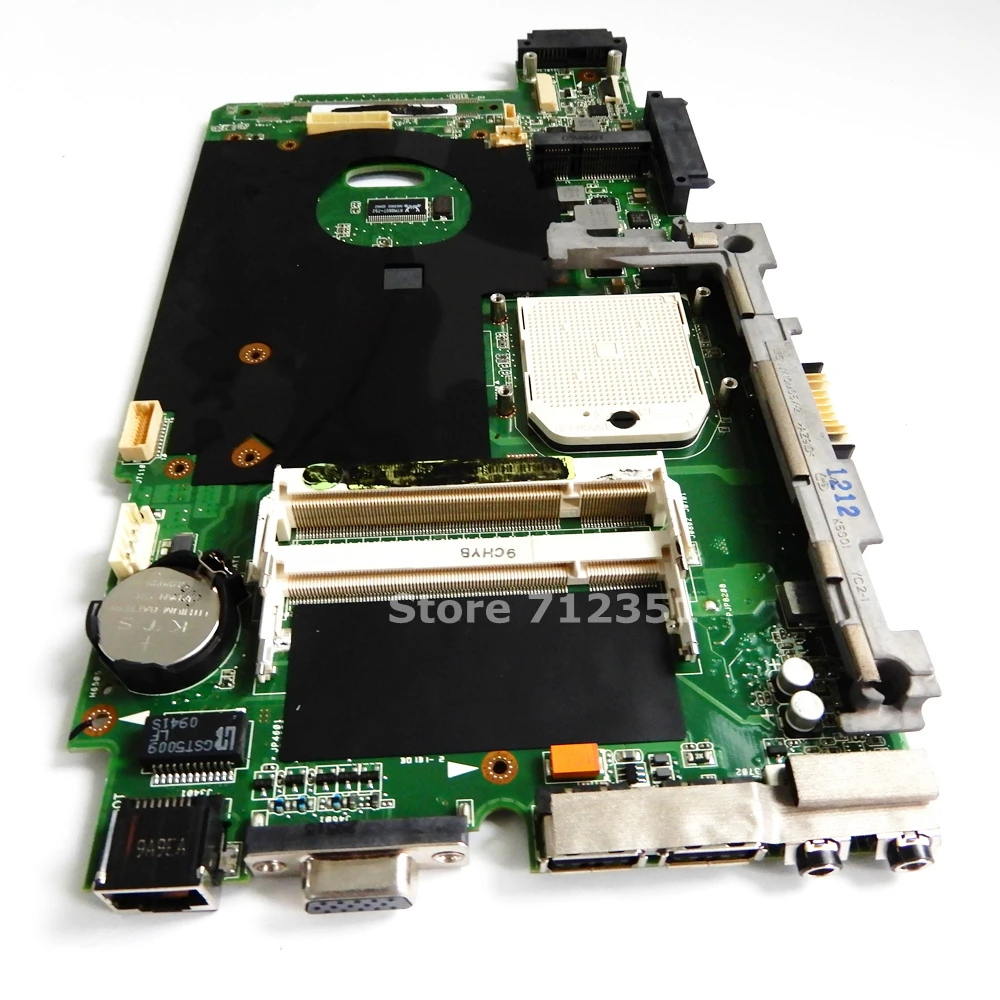 K51AE материнская плата REV 2.1For ASUS K51AC K70AC X7AC X7AE K70AE K51AB K70AB K70AF K70AD Материнская ноутбука